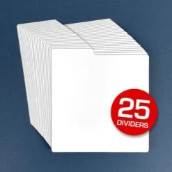 45 RPM Record Dividers - White 13 45 RPM Record Dividers - White -Bcwsupplies Sales Store 1 45rpm d 1 rd7 whi