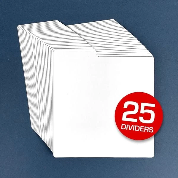 45 RPM Record Dividers - White 4 45 RPM Record Dividers - White - Image 4