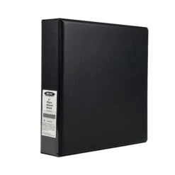 2 In. Album - Plain - Black