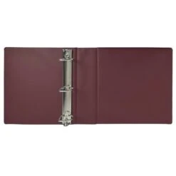3 In. Album - Baseball - Burgundy 9 3 In. Album - Baseball - Burgundy -Bcwsupplies Sales Store 1 alb3c bb bur 3 open