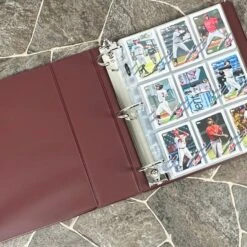 3 In. Album - Baseball - Burgundy 7 3 In. Album - Baseball - Burgundy -Bcwsupplies Sales Store 1 alb3c bb bur glam