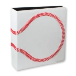 3 In. Album - Baseball Collectors Album - Premium White