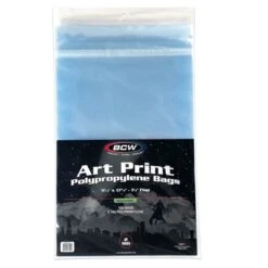 Resealable 11x17 Art Print Bags -Bcwsupplies Sales Store 1 bag 11x17 r 3 top down
