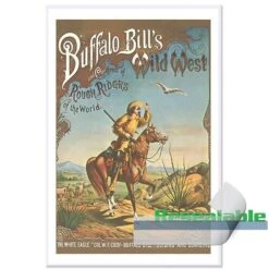 Resealable 11x17 Art Print Bags -Bcwsupplies Sales Store 1 bag 11x17 r 2 buffalobill