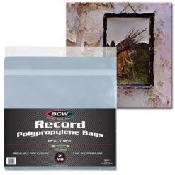 Resealable 33 RPM Record Bags - Snug 13 Resealable 33 RPM Record Bags - Snug -Bcwsupplies Sales Store 1 bag 33rpm snug r 3 group