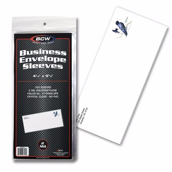Business Envelope #10 Sleeves 1 Business Envelope #10 Sleeves