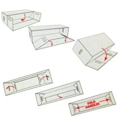 Long Comic Storage Box 7 Long Comic Storage Box -Bcwsupplies Sales Store 1 bx long 3 foldingdirections