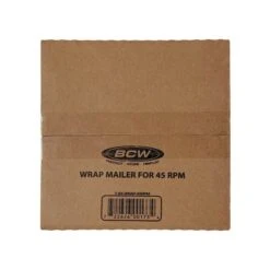 Wrap Mailer For 45 RPM Records 9 Wrap Mailer For 45 RPM Records -Bcwsupplies Sales Store 1 bx wrap 45rpm folded 2