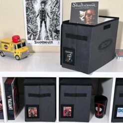 Comic Book Foldaway -Bcwsupplies Sales Store 1 cbfa blk 6 shelf