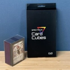 Spectrum Card Cube - 60ct -Bcwsupplies Sales Store 1 cc 60 3 glam cards