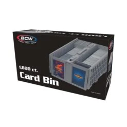 Collectible Card Bin - 1600 14 Collectible Card Bin - 1600 -Bcwsupplies Sales Store 1 ccb 1600 gry 6 package 2