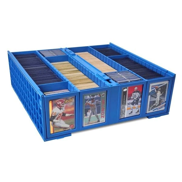 Collectible Card Bin - 3200 - Blue 2 Collectible Card Bin - 3200 - Blue - Image 2