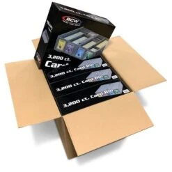 Collectible Card Bin - 3200 - Gray -Bcwsupplies Sales Store 1 ccb 3200 gry 4ct case open1