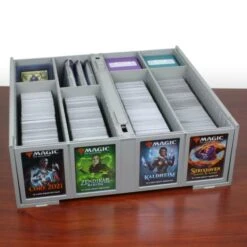 Collectible Card Bin - 3200 - Gray -Bcwsupplies Sales Store 1 ccb 3200 gry mtg boosterpacks 2000px