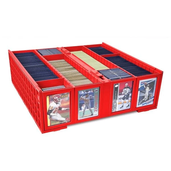 Collectible Card Bin - 3200 - Red 1 Collectible Card Bin - 3200 - Red