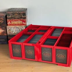 Collectible Card Bin - 3200 - Red 12 Collectible Card Bin - 3200 - Red -Bcwsupplies Sales Store 1 ccb 3200 red 6 glam fb