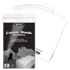 Comic Book Dividers - White