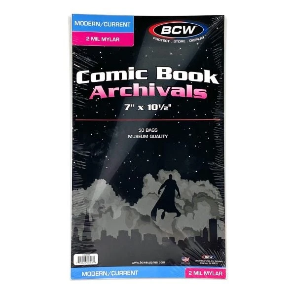 Current/Modern Comic Mylar Archivals - 2 MIL 3 Current/Modern Comic Mylar Archivals - 2 MIL - Image 3
