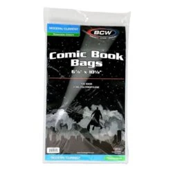 Resealable Current/Modern Comic Bags 11 Resealable Current/Modern Comic Bags -Bcwsupplies Sales Store 1 cur r 5 top down