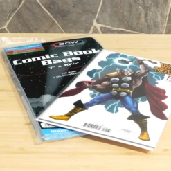 Resealable Current/Modern Comic Bags - Thick -Bcwsupplies Sales Store 1 cur thick r 6