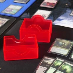 Spectrum Prism Deck Case - Infra Red -Bcwsupplies Sales Store 1 dc prism red 4 open table