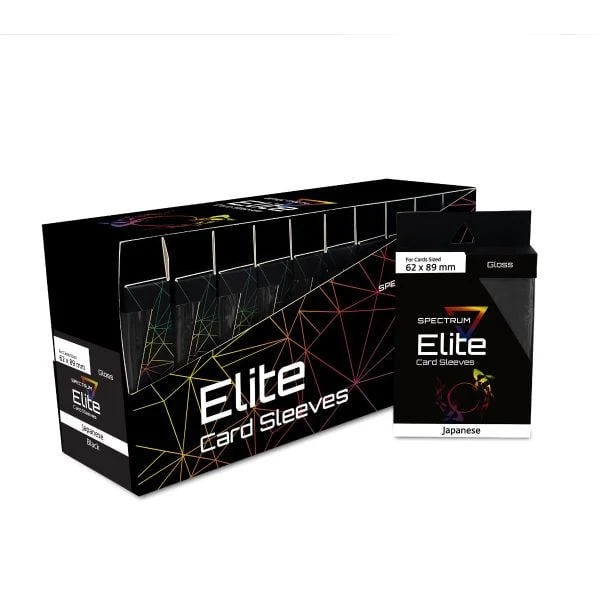Spectrum Elite Card Sleeves - Small - Black 4 Spectrum Elite Card Sleeves - Small - Black - Image 4