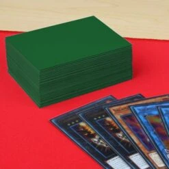 Spectrum Elite Card Sleeves - Small - Green -Bcwsupplies Sales Store 1 dgeg2 sm grn stack 2000px