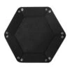 Hexagon Dice Tray- Black