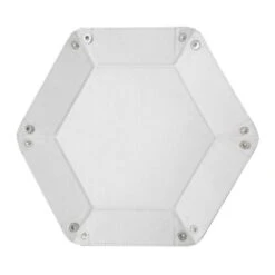 Hexagon Dice Tray- White