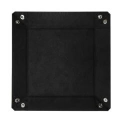 Square Dice Tray - Black -Bcwsupplies Sales Store 1 dt rec blk 3 flat 3