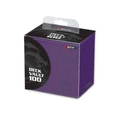 Deck Vault - LX - 100 - Purple -Bcwsupplies Sales Store 1 dvlx 100 pur 2 pkg