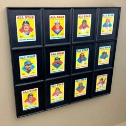 Interlocking Card Frames - Black 17 Interlocking Card Frames - Black -Bcwsupplies Sales Store 1 icf s blk 12up sports 2000px