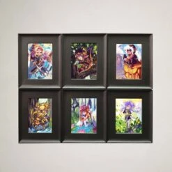 Interlocking Card Frames - Black 12 Interlocking Card Frames - Black -Bcwsupplies Sales Store 1 icf s blk 7 gaming