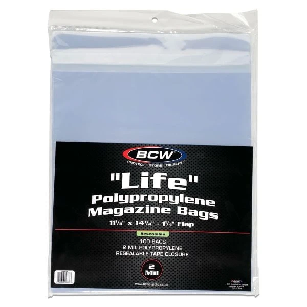 Resealable Life Magazine Bags 2 Resealable Life Magazine Bags - Image 2