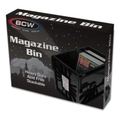Magazine & Document Bin 6 Magazine & Document Bin -Bcwsupplies Sales Store 1 mdb blk package