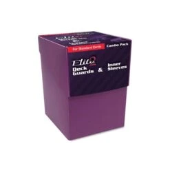 Combo Pack - Inner Sleeves And Elite2 Deck Guards-Mulberry