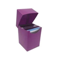 Combo Pack - Inner Sleeves And Elite2 Deck Guards-Mulberry -Bcwsupplies Sales Store 1 pak dgeg2 mul 4 open