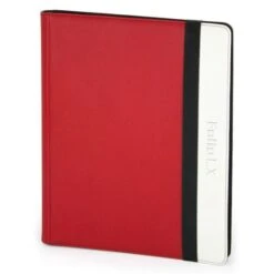 Folio 9-Pocket LX Album - Red-White 5 Folio 9-Pocket LX Album - Red-White -Bcwsupplies Sales Store 1 pf9lx rdwh 3 single
