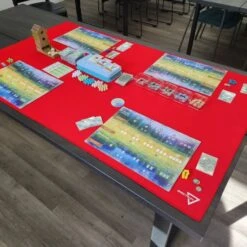 XL Playmat With Stitched Edging - Red 8 XL Playmat With Stitched Edging - Red -Bcwsupplies Sales Store 1 playmat xl red 5 wingspan