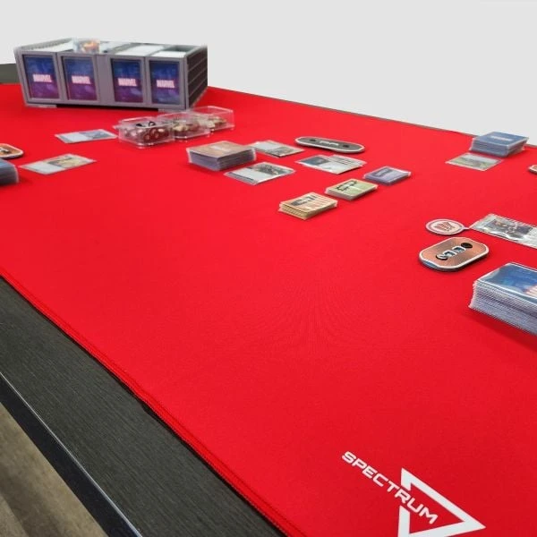 XL Playmat With Stitched Edging - Red 5 XL Playmat With Stitched Edging - Red - Image 5