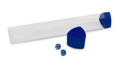 Playmat Tube With Dice Cap - Blue