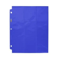 Side Loading 18-Pocket Pro Pages - Blue 9 Side Loading 18-Pocket Pro Pages - Blue -Bcwsupplies Sales Store 1 pro18s blu 5 singlepage