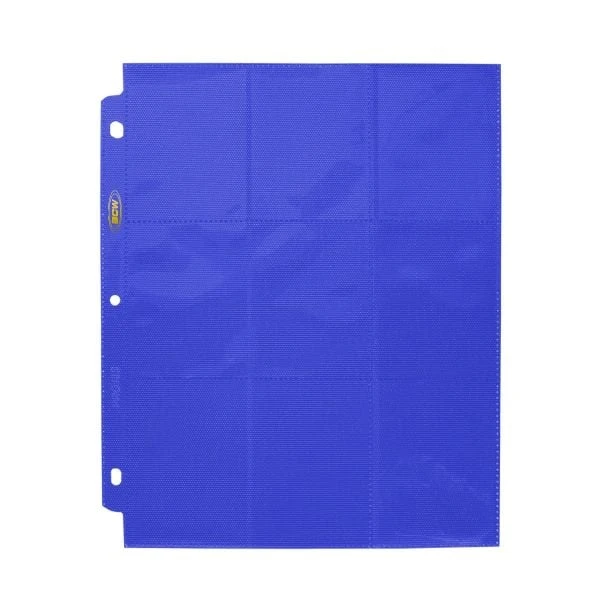 Side Loading 18-Pocket Pro Pages - Blue 5 Side Loading 18-Pocket Pro Pages - Blue - Image 5