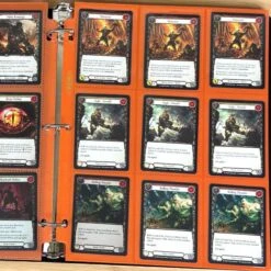 Side Loading 18-Pocket Pro Pages - Orange -Bcwsupplies Sales Store 1 pro18s org 4 binder glam 1