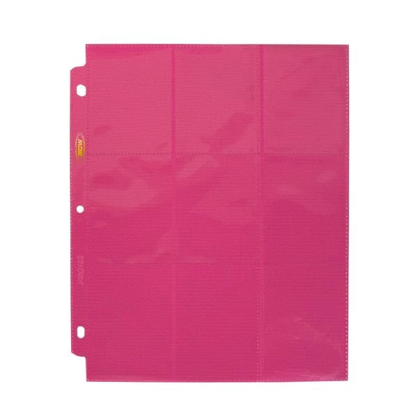 Side Loading 18-Pocket Pro Pages - Pink 5 Side Loading 18-Pocket Pro Pages - Pink - Image 5