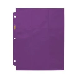 Side Loading 18-Pocket Pro Pages - Purple 9 Side Loading 18-Pocket Pro Pages - Purple -Bcwsupplies Sales Store 1 pro18s pur 5 singlepage