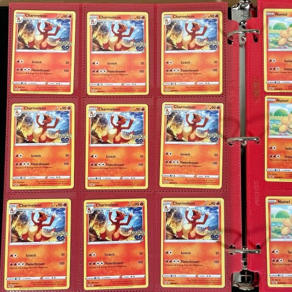 Side Loading 18-Pocket Pro Pages - Red 2 Side Loading 18-Pocket Pro Pages - Red - Image 2