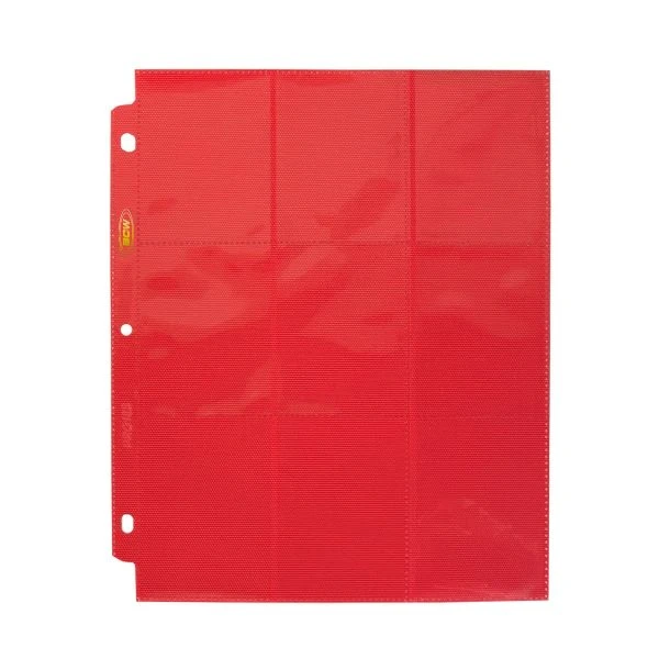 Side Loading 18-Pocket Pro Pages - Red 5 Side Loading 18-Pocket Pro Pages - Red - Image 5