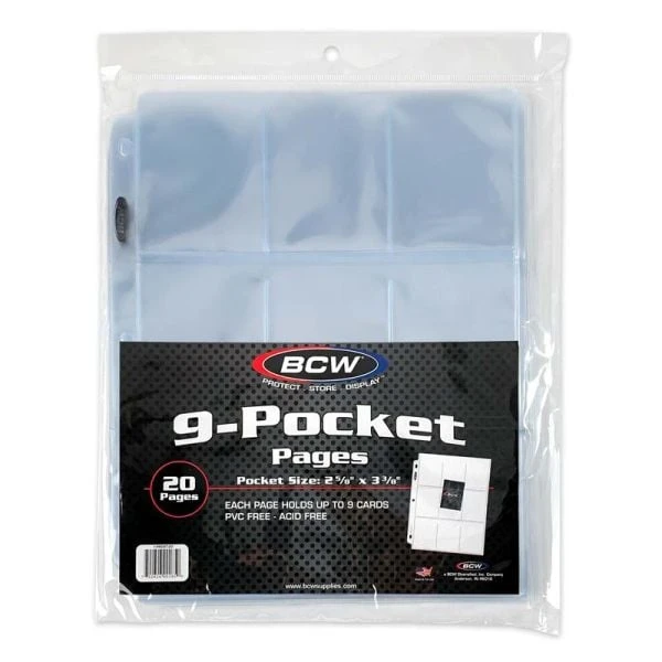 Pro 9-Pocket Page (20 CT. Pack) 2 Pro 9-Pocket Page (20 CT. Pack) - Image 2
