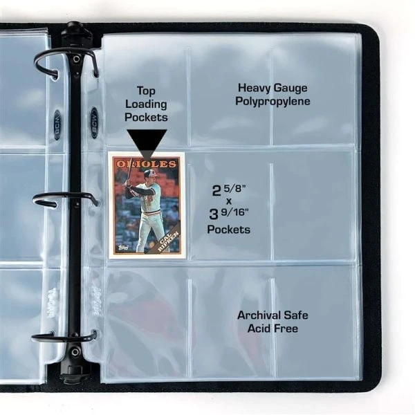 Pro 9-Pocket Page (20 CT. Pack) 5 Pro 9-Pocket Page (20 CT. Pack) - Image 5